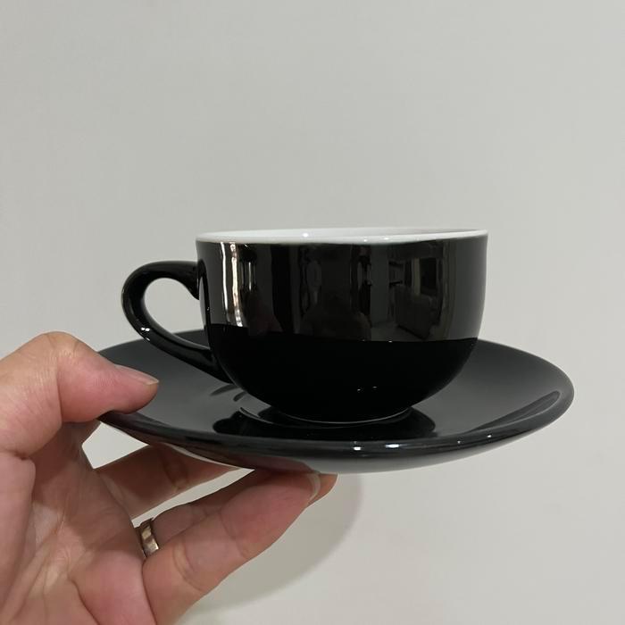 Gelas kopi keramik cappucino 250ml Latte - cangkir cup espresso cafe