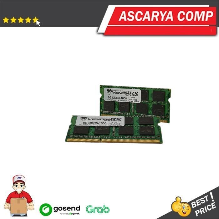 VenomRX Notebook RAM Sodimm DDR3L 8GB PC1600