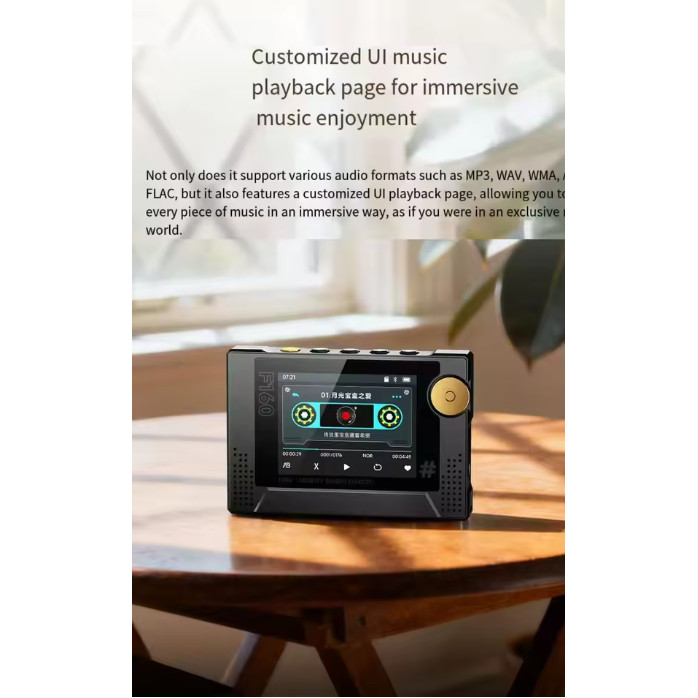 Moonlight Box Portable Lossless HD Music Player Classic MP3 with Built-in Speaker