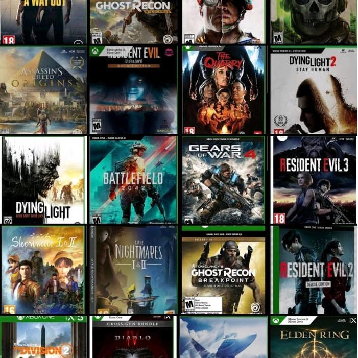 Promo Xbox Series S New +Fifa 23,Cod,Dying2,Riderr,Elden,Cyber,Acval,Fc6 Terlaris