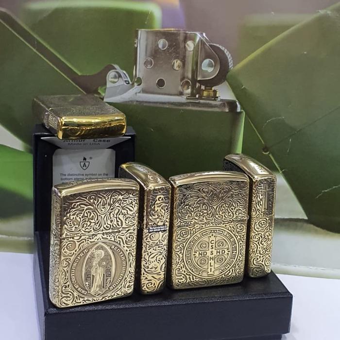 Original Zippo 5 sisi Constantine Benedic Armor