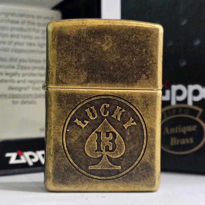 Korek Zippo Lucky 13 Design 47148