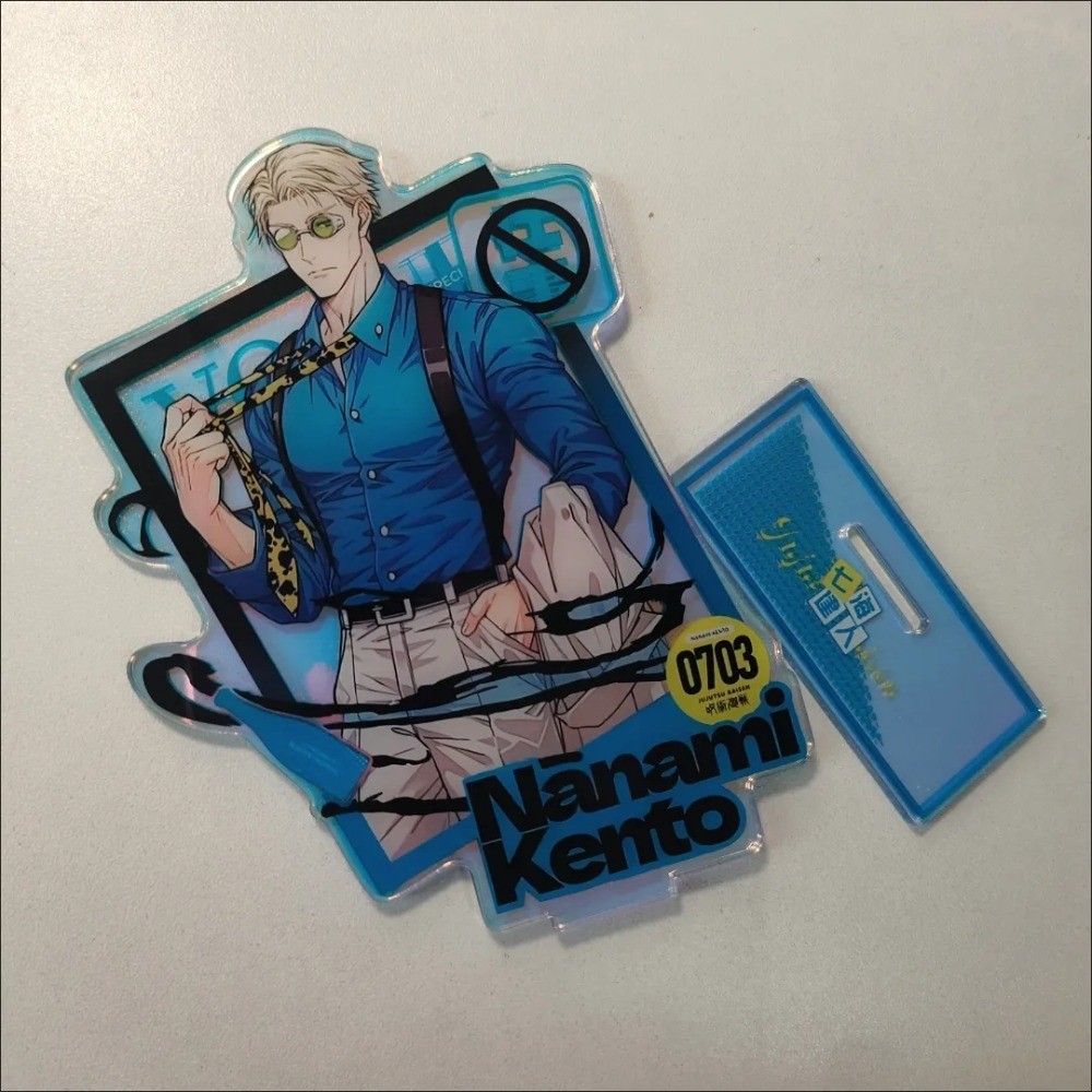 Nanami Kento Acrylic Stand Figure Jujutsu Kaisen Anime Peripheral Fashion Originality Laser Desktop
