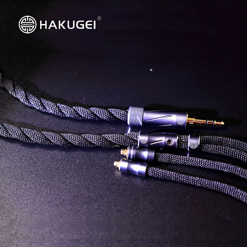 HAKUGEI Lucky voice headset cable 2.5 3.5 4.4 0.78 mmcx
