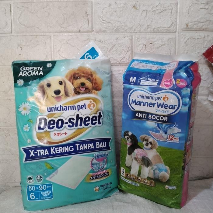 Underpad Anjing dan Kucing Anti Bocor Aroma Hijau 9 Lembar Ukuran Besar