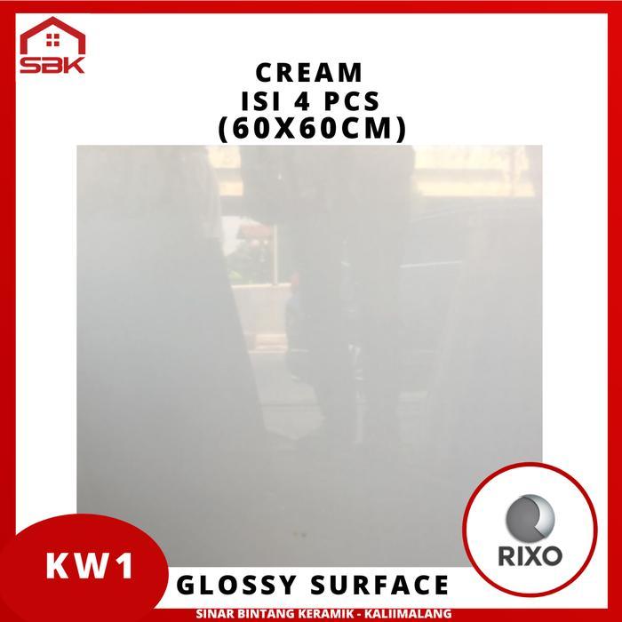 GRANIT 60X60 CREAM POLOS RIXO