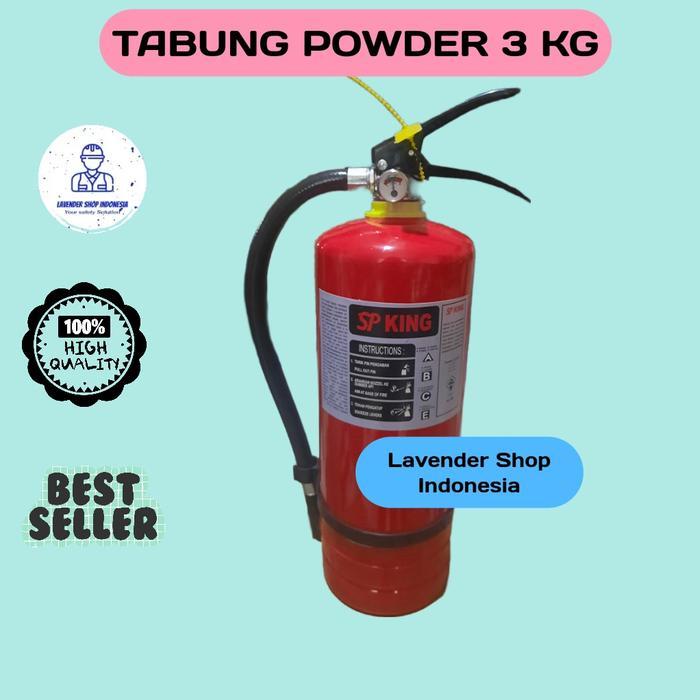 Apar 3 Kg Abc Powder / Tabung Pemadam Kebakaran 3 Kg Powder