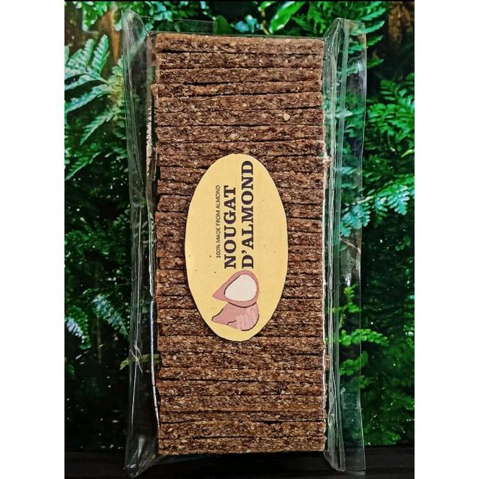Nougat Mede Almond 200Gr Kacang Manis Enak Cemilan Snack Makanan Halal Noga Terlaris