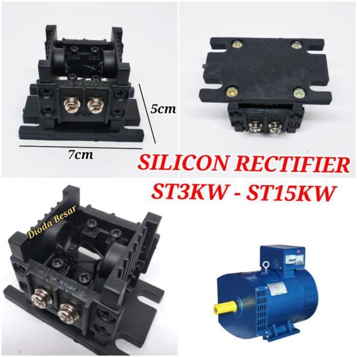 SILIKON RECTIFIER MODEL LAMA HITAM GENSET DINAMO LISTRIK ST3KW ST5KW ST7, 5KW ST10KW