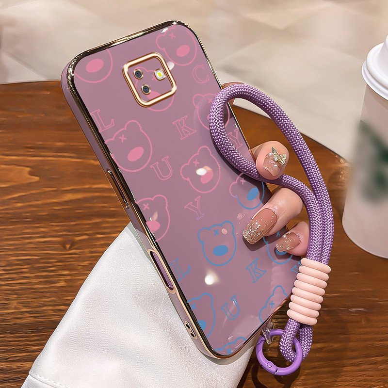 Casing Untuk Samsung Galaxy J6 Plus 2018 J6 Prime 2018 J4 4G J2 4G Case Casing pola Pola sederhana K