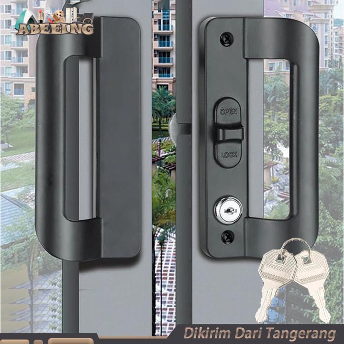 Handle Pintu Sliding Gagang Pintu Geser Sleding Aluminium