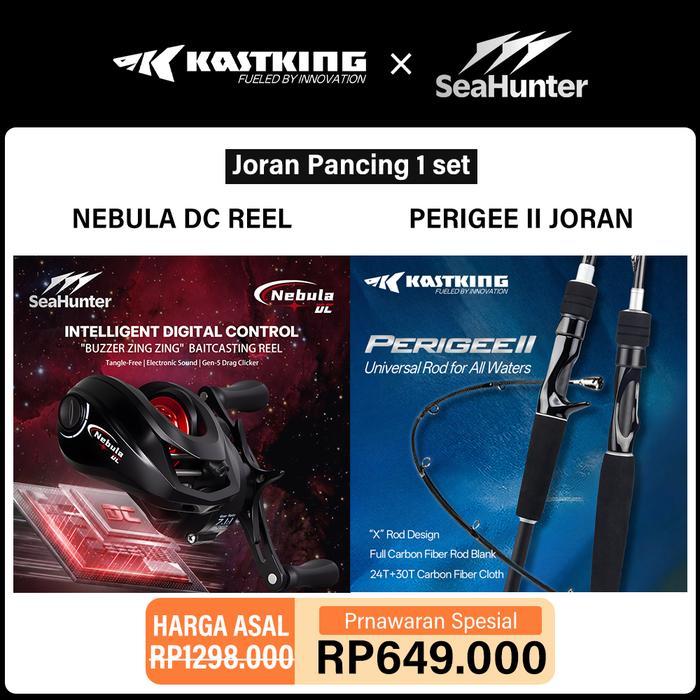 QUALITY [OFFICIAL] SeaHunter x KASTKING Joran Pancing 1 Set = Nebula DC Reel Pancing BC Reel +