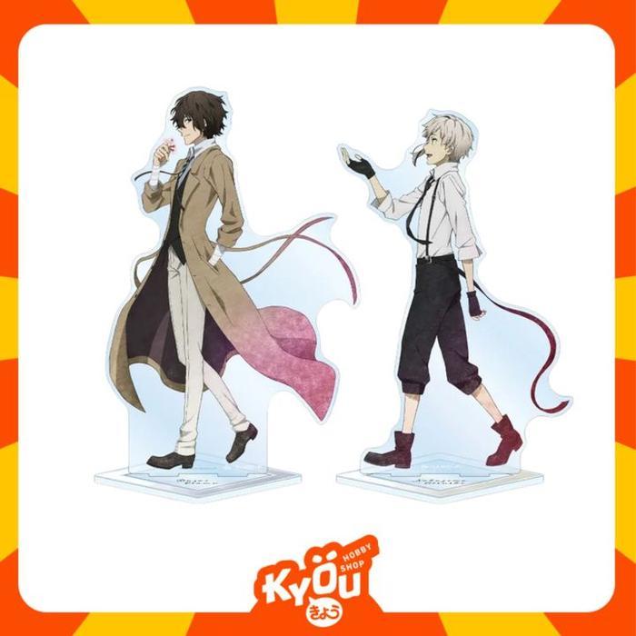 HOT SALE NAKAJIMA ATSUSHI DAZAI OSAMU NEW ILLUSTRATION SEASON WALKING VER. BIG ACRYLIC STAND -
