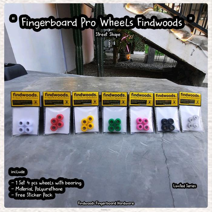 Roda Fingerboard Wheels Pro By Findwoods Untuk Aktivitas Outdoor Terlaris