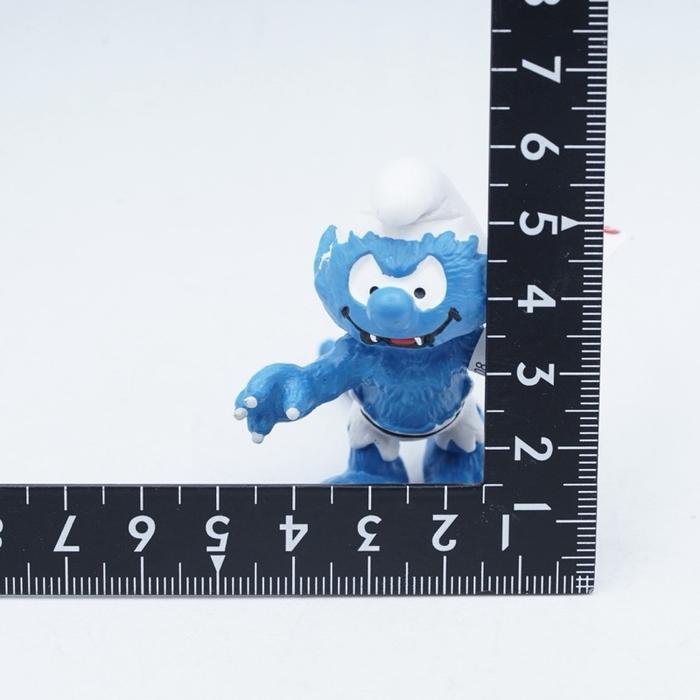 HOT SALE SCLEICH SMURF 20543 WEREWOLF SMURFS CARTOON VINTAGE ACTION FIGURE MAINAN KARAKTER