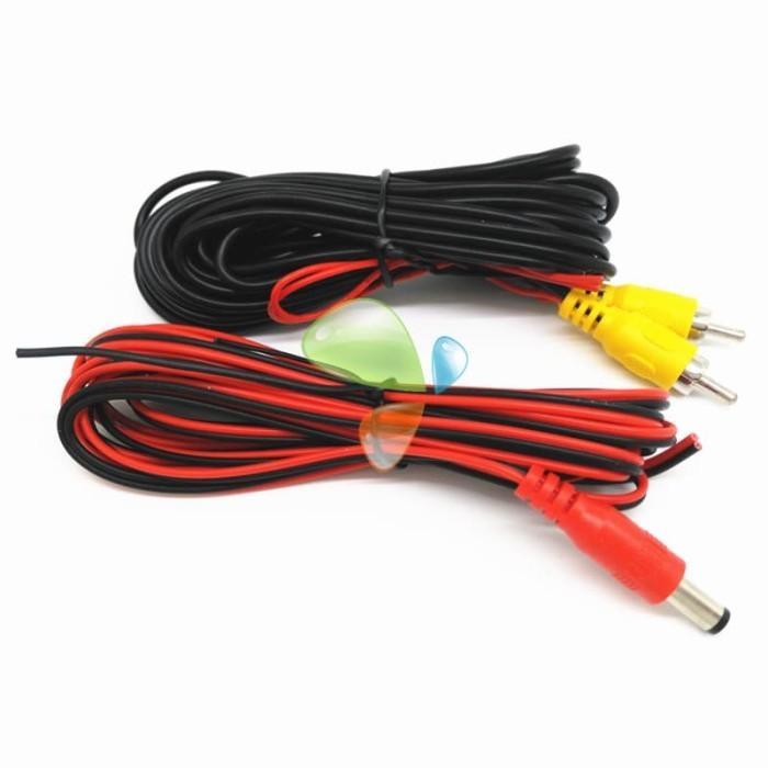 NEW - KABEL SET KAMERA MUNDUR MOBIL (KABEL VIDEO + KABEL POWER)