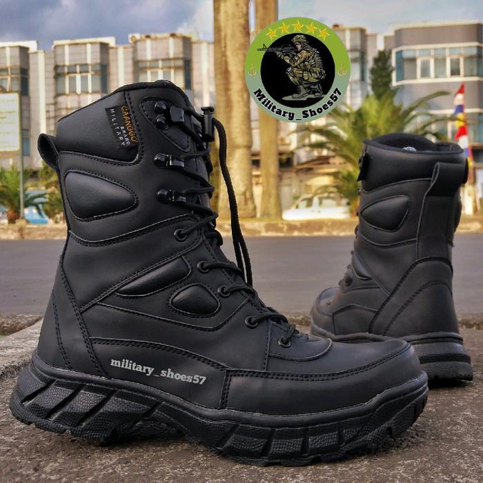sepatu pdl tni polri satpam scurity satpol model venom safety boots original caanggo militery