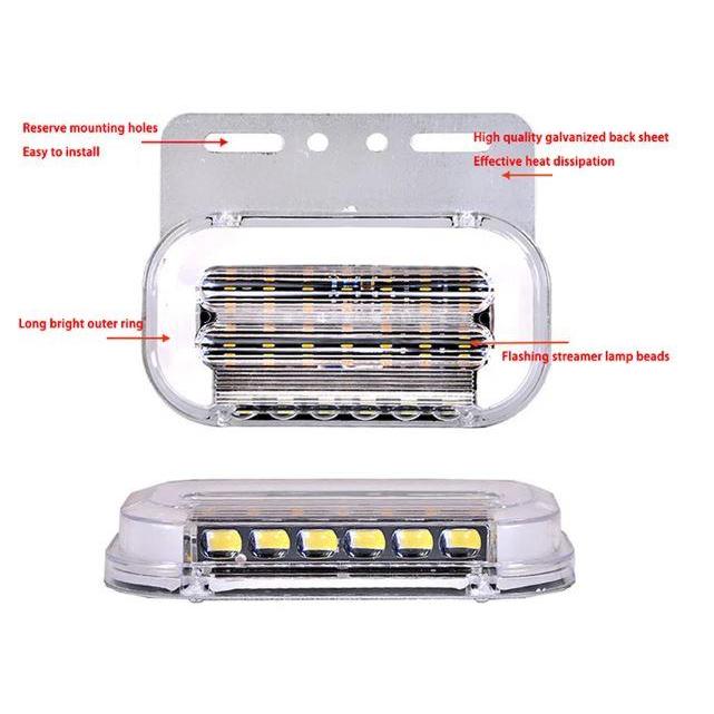 "New" Lampu Bak Truk Sein Running Lampu LED Bak Truck 12 Volt 24 Volt