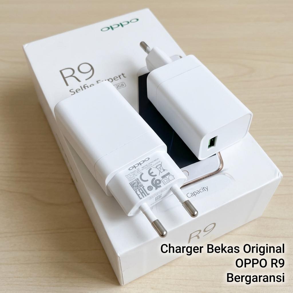 Adaptor Cas OPPO AK779GB Original Bekas 5V 4A Untuk OPPO R9