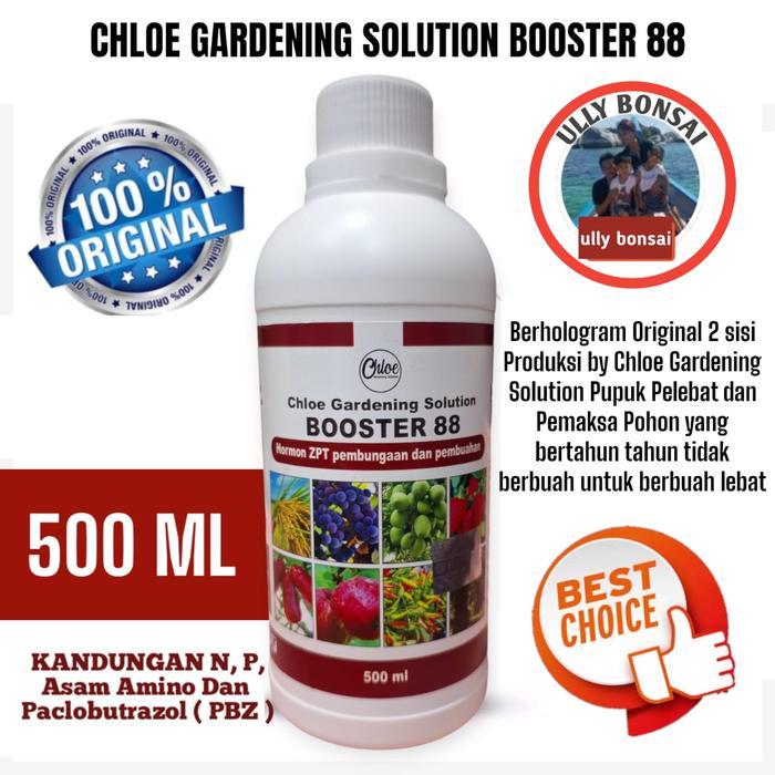 Pupuk Booster Pembungaan dan Pembuahan dengan Paclobutrazol, Kemasan 500 ml untuk Tanaman Buah