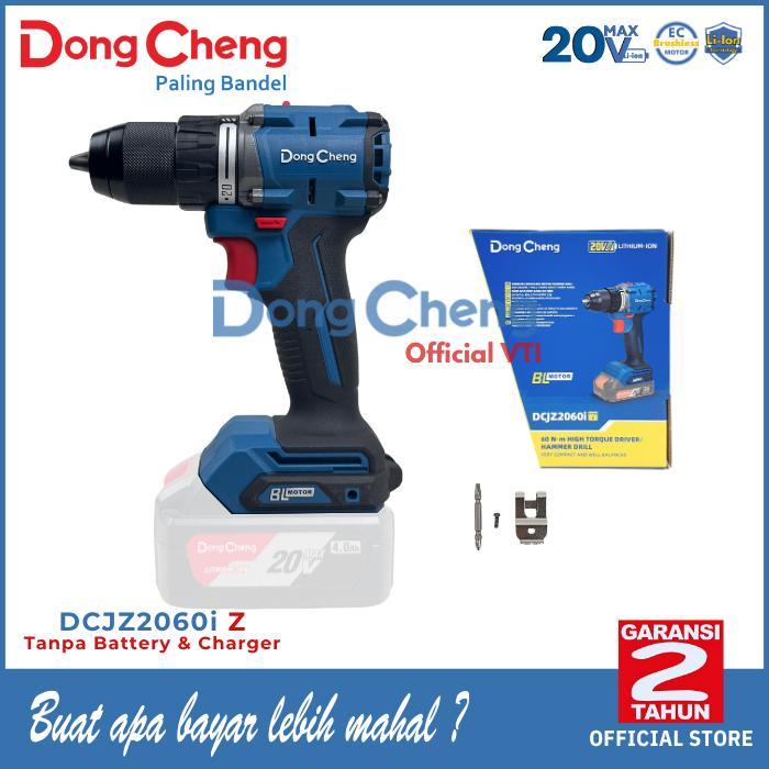 Makita Indotools - Dcjz2060I Z Cordless Brushless Impact Drill Bor Tembok Baterai 20V Unit Only