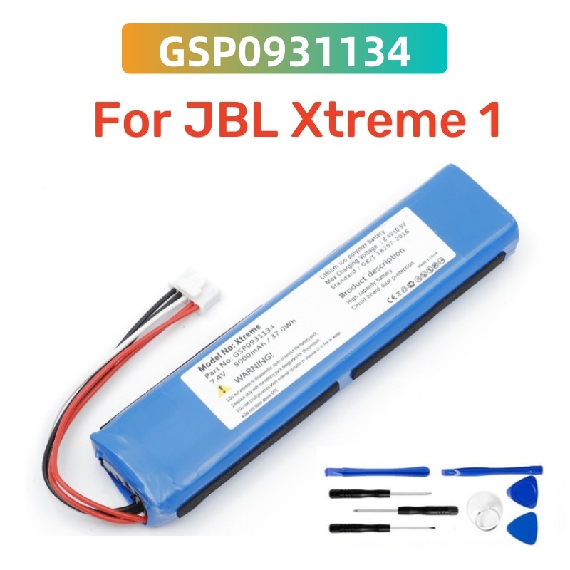 Original New 37.0Wh Battery for JBL xtreme1 extreme Xtreme 1 GSP0931134 Batterie Free Tools