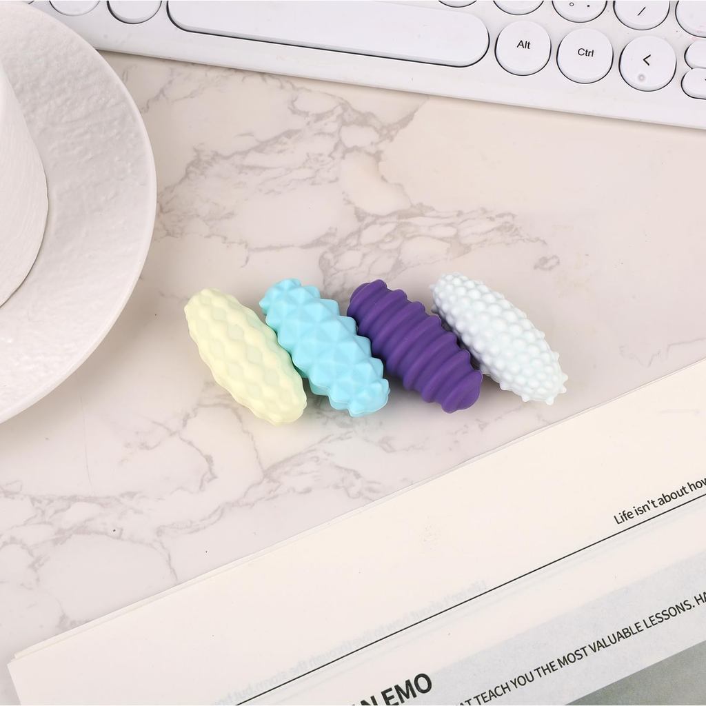 Magnetic Balls Fidget Toy,EDC Anti Stress Relief Toy Anxiety Silicone Oval Ball Sensory Magnet