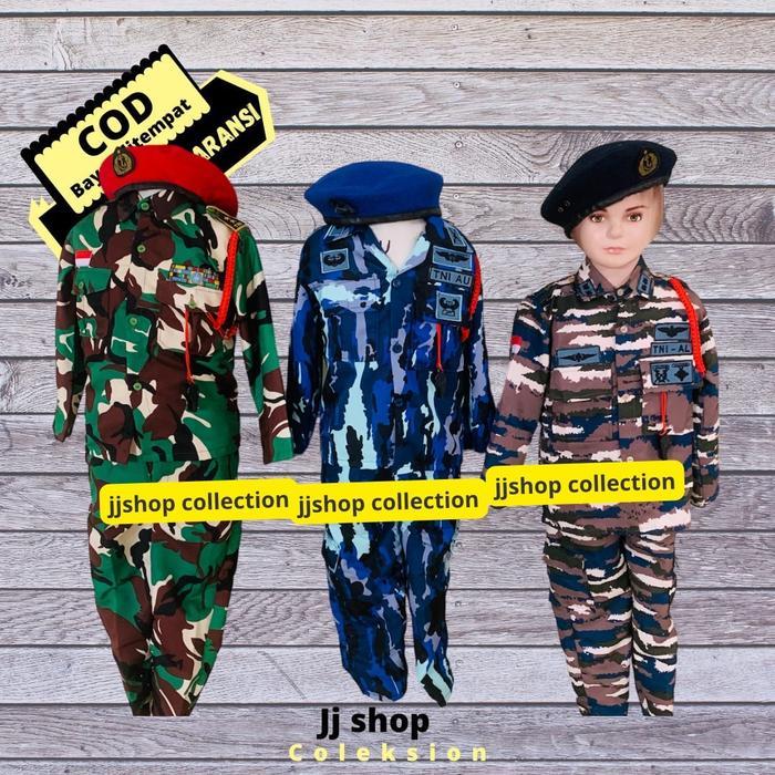 lge Baju TNI AL Angkatan Laut Kostum Profesi Angkatan Laut Kostum anak TNI AL BAJU TNI AL ANAK