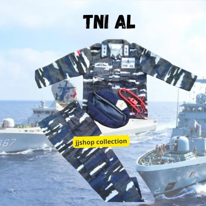 lge Baju TNI AL Angkatan Laut Kostum Profesi Angkatan Laut Kostum anak TNI AL BAJU TNI AL ANAK