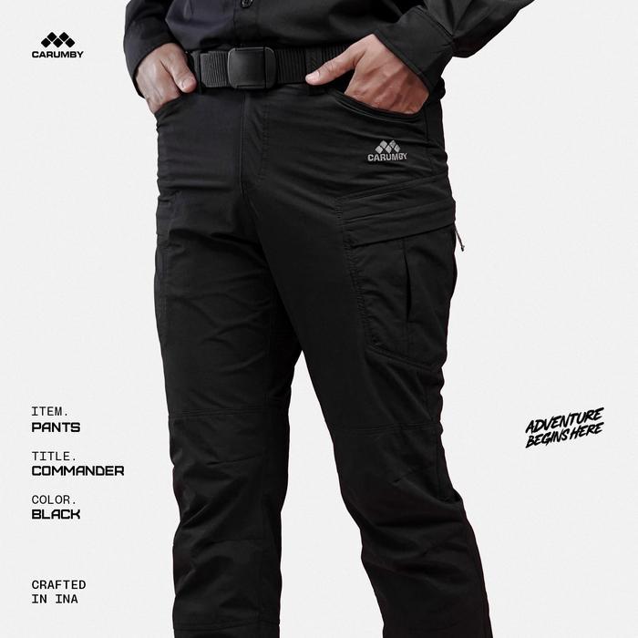 Celana Gunung Cargo Carumby Commander Hiking Pants Stretch & Quick Dry Celana Panjang Pria Wanita