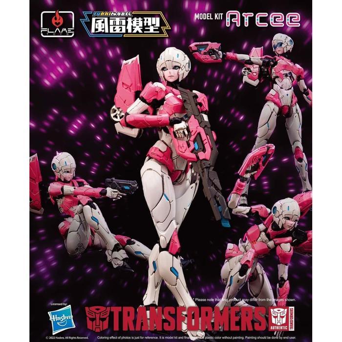 READYY Flame Toys Furai Model Arcee Transformers Plamo