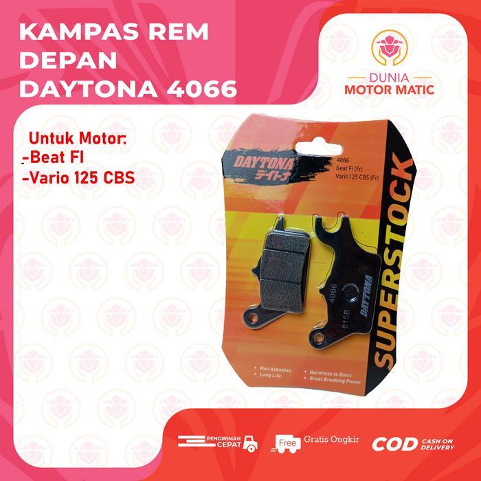 Kampas Rem Depan Discpad Cakram Daytona4065 4066 4067 4071 4072 4073 4903 5031 5178 Kph Kwb Cb 150