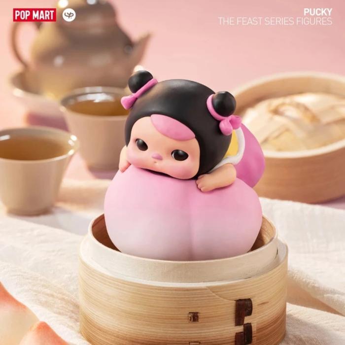 HOT SALE POP MART PUCKY THE FEAST - PUCKY FEAST FIGURE TERMURAH