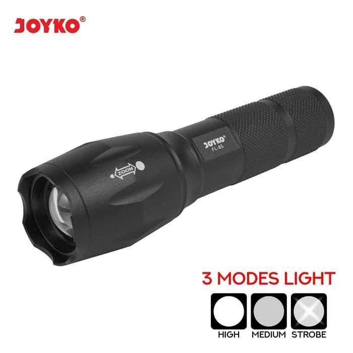 Rechargeable Senter & Powerbank / Flashlight LED Isi Ulang FL85