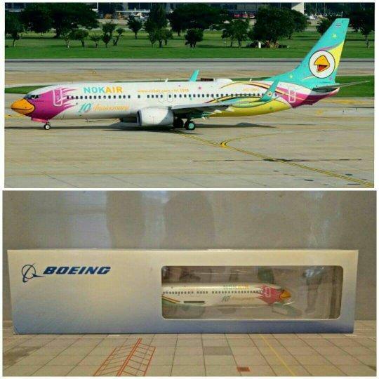 Terlaris Nok Air B737-800Ng Hs-Dbq By Hogan Wings 1:200 Scale
