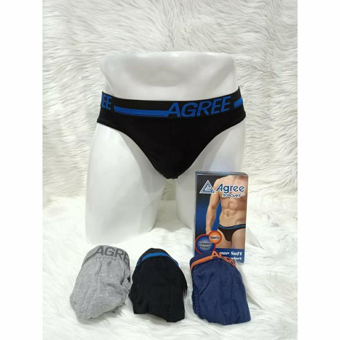 celana dalam agree pria sport 2325 - M