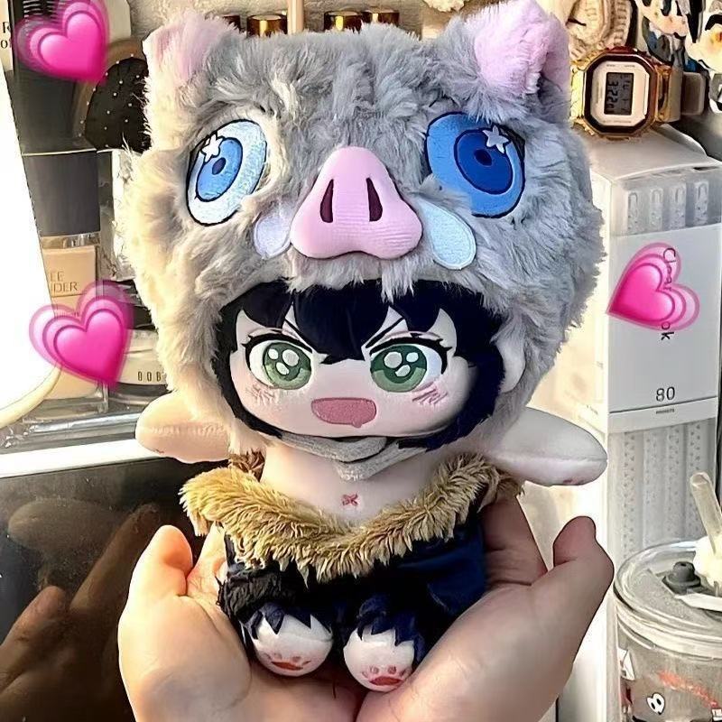 Popular Demon Slayer: Kimetsu No Yaiba Inosuke Inosuke Inomaki Cotton Doll 20cm Cute Gift Birthday