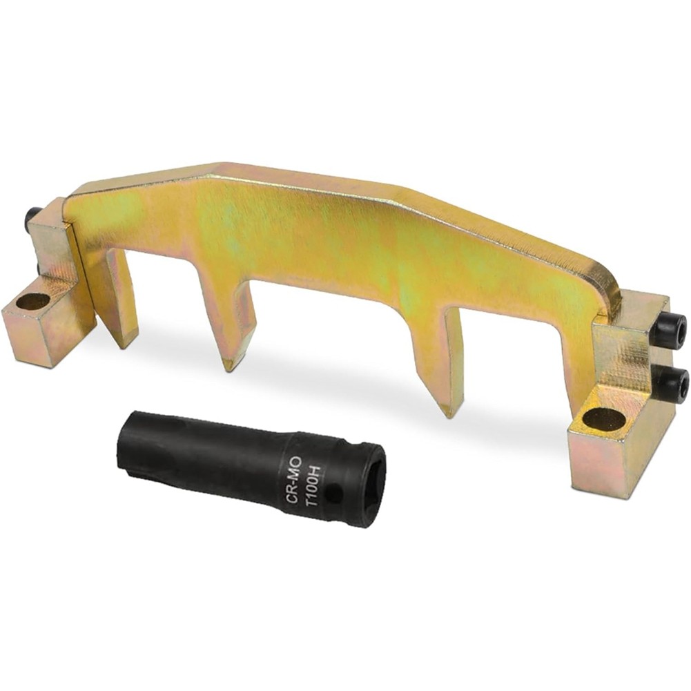 CAMSHAFT LOCKING TOOL FOR MERCEDES BENZ M271 C180 C200 E260 ENGINE TIMING TOOL KIT WITH T100 SOCKET