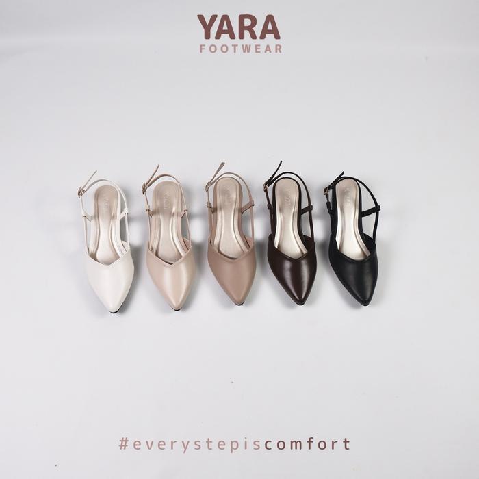 Millie - Yara Footwear Sepatu Sandal Wanita Heels 3 Cm Tali Sabuk