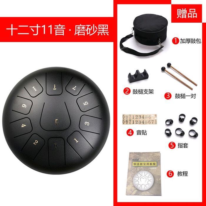 Tongue drum / handpan 10 inch 11 nada