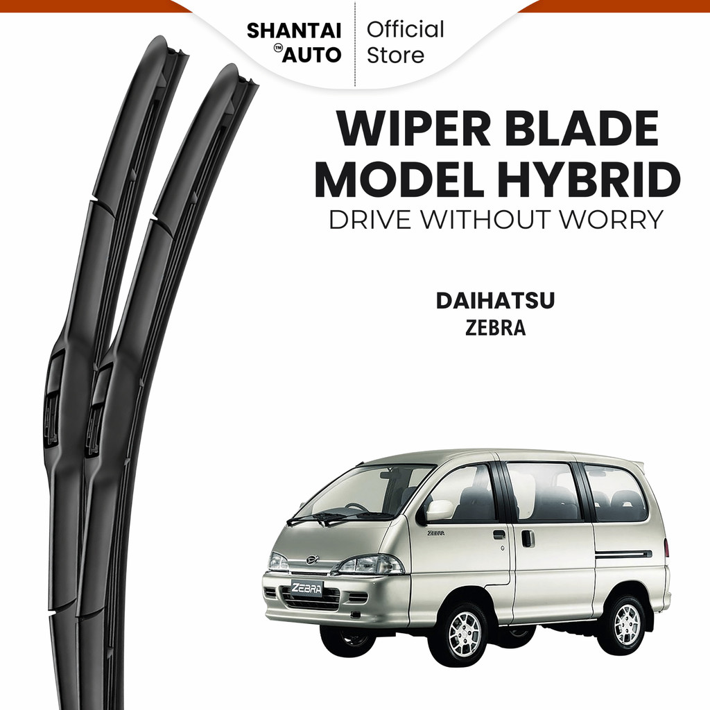 Wiper Daihatsu Zebra Hybrid Kaca Depan Mobil