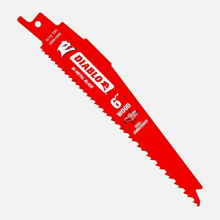 tokobryani Freud Diablo Reciprocating Saw Blade Wood Cutting 6 inch