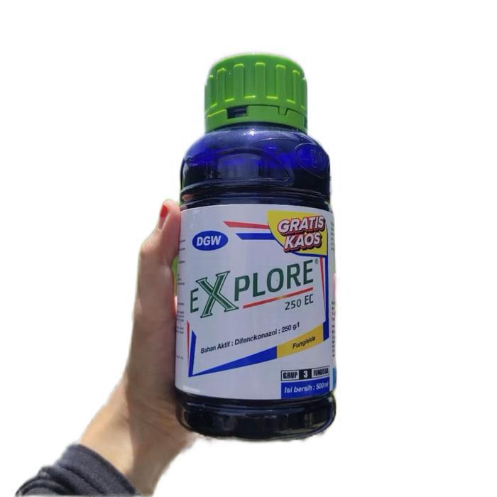 ` DGW Fungisida Explore 250EC - 250ml EC Cairan Kuning Bening untuk Pengendalian Virus dengan