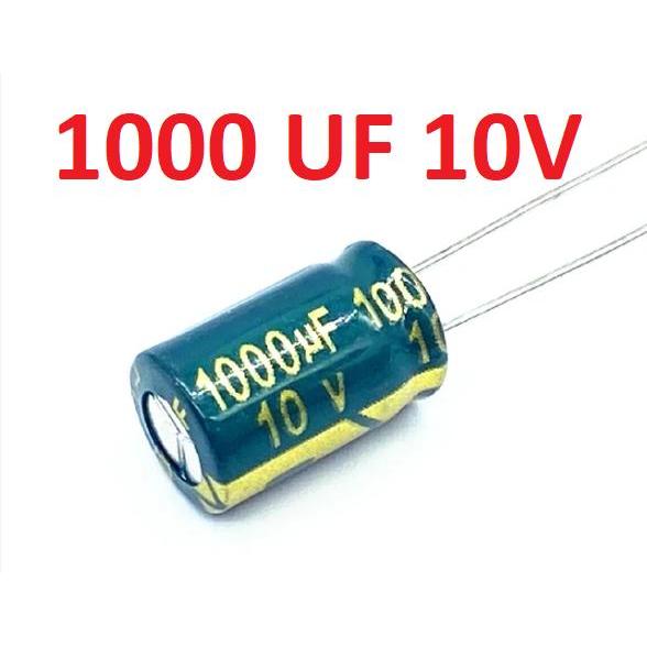 Kapasitor Capacitor ELCO Polar 1000uf 10v 1000 uf 10 V