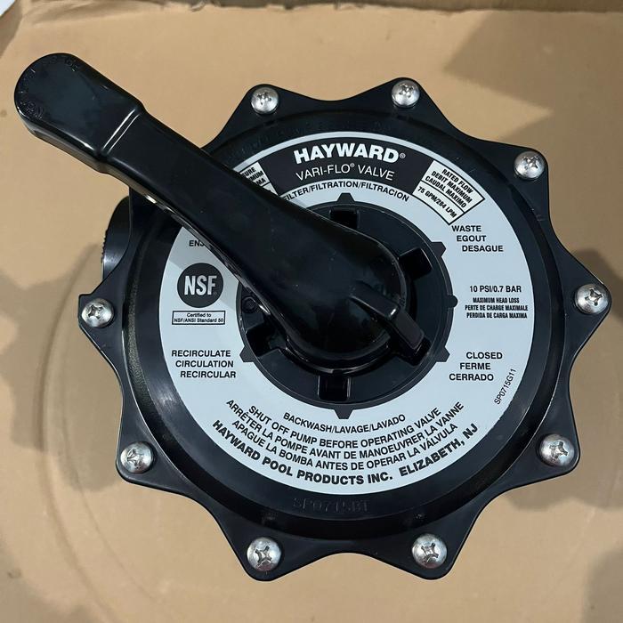 Multiport Valve (Variflo) Hayward 2" Sp 716-21 Kepala Filter Hayward
