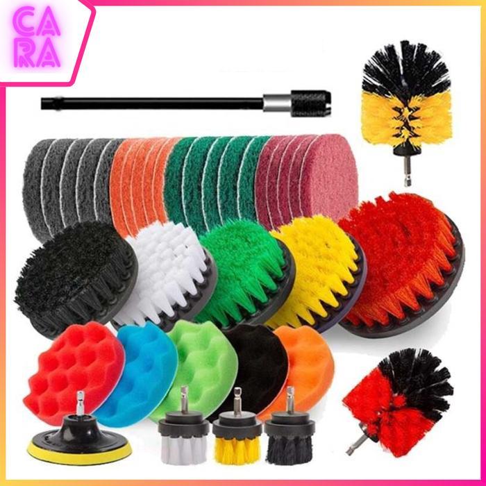 Krisbow Tools - Kepala Sikat Bor Mobil Karpet Sofa Car Polisher