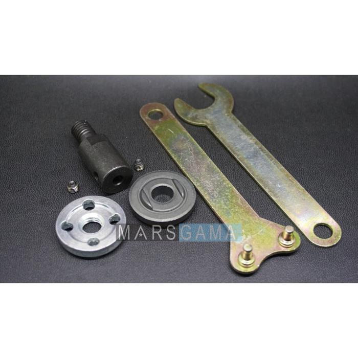 Spindle Adapter Grinding Arbor Mandrel M10 - 5Mm Untuk Dc Motor 775