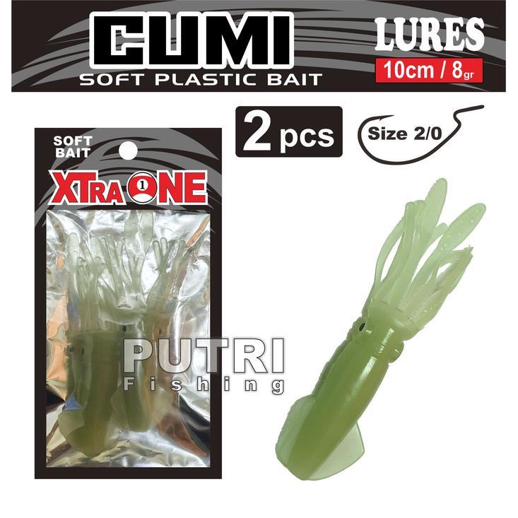 TERMURAH SOFT LURE CUMI SOFT PLASTIC BAIT - UMPAN PANCING LURE MANCING TIRUAN IKAN AIR LAUT & TAWAR