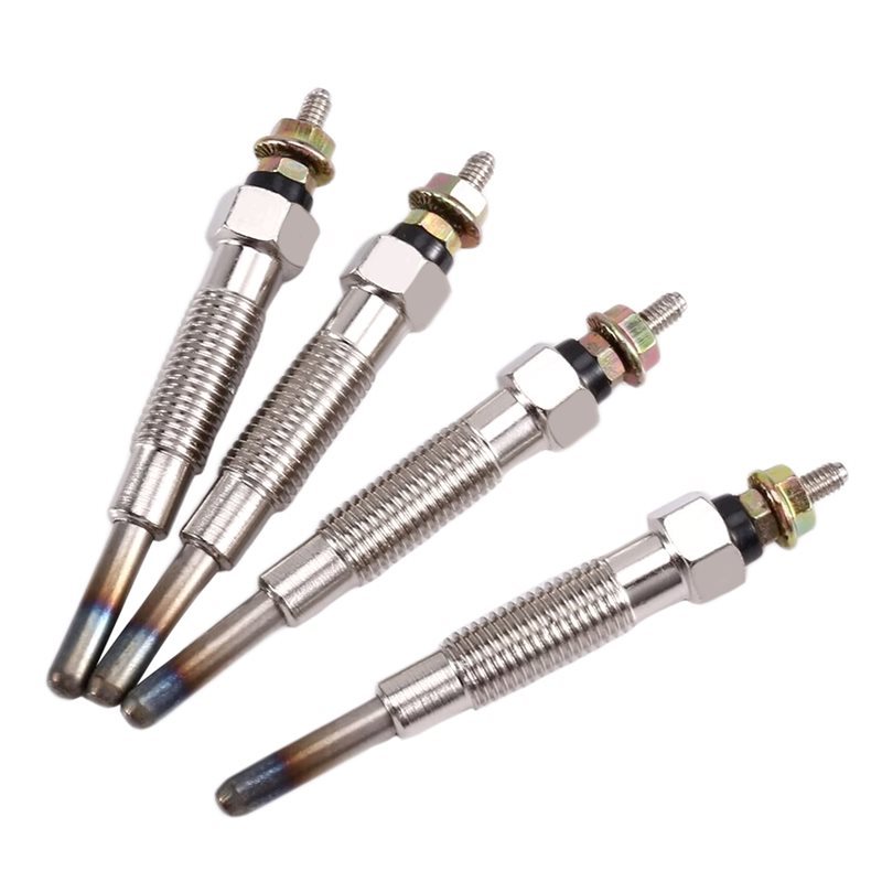AT92-4PCS ENGINE HEATER GLOW PLUGS FOR MITSUBISHI S4L S4L2 S4Q-2 S4S S4Q2 K4N K4A K4B K4C