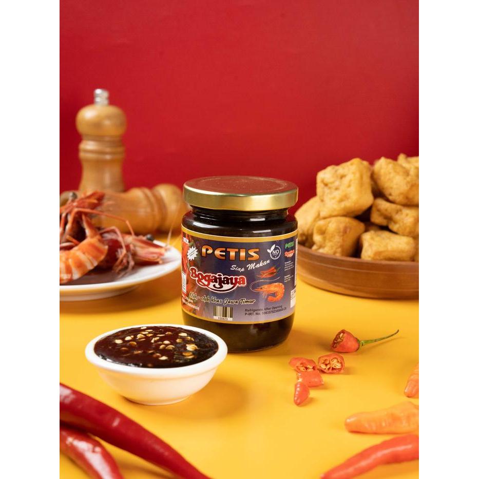 NEW!! BOGAJAYA Sambal Petis Udang Asli 250gr Siap Makan Oleh Oleh Surabaya